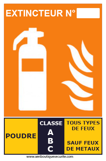 Pictogramme à POUDRE