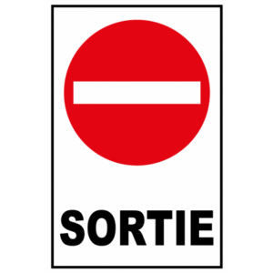 SORTIE INTERDIT